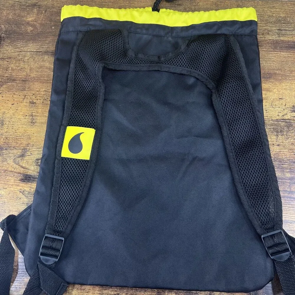 Sweet Sweat Workout Black GYM Bag Club Merch Set Drawstring Backpack